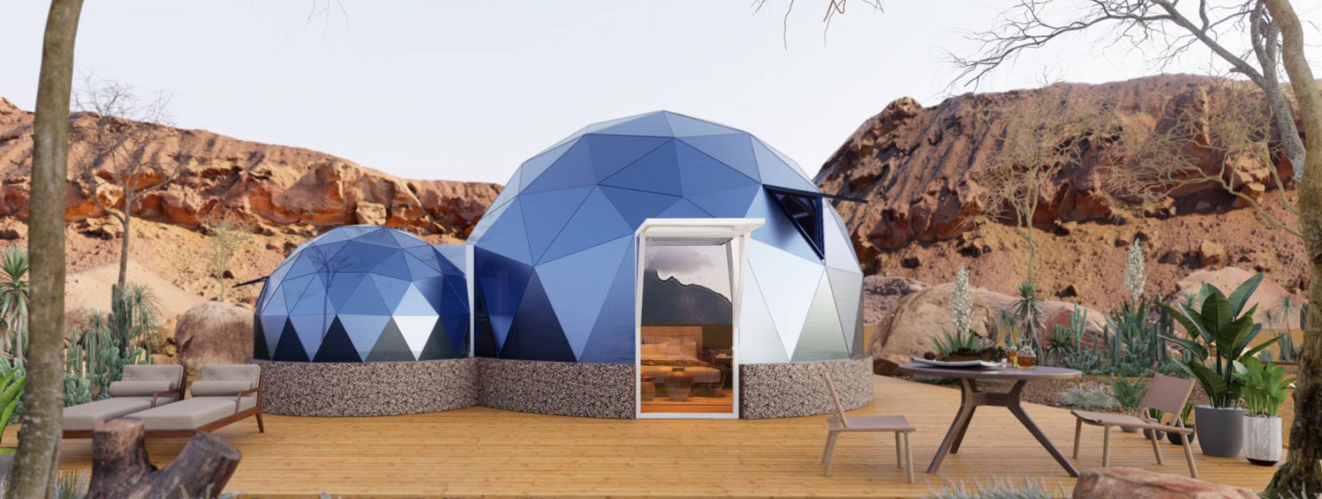 松江区球形智能光伏玻璃星空房